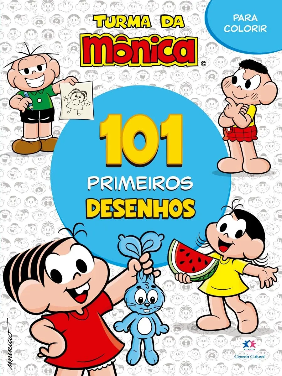 101 primeiros desenhos - Turma da Mônica - 1