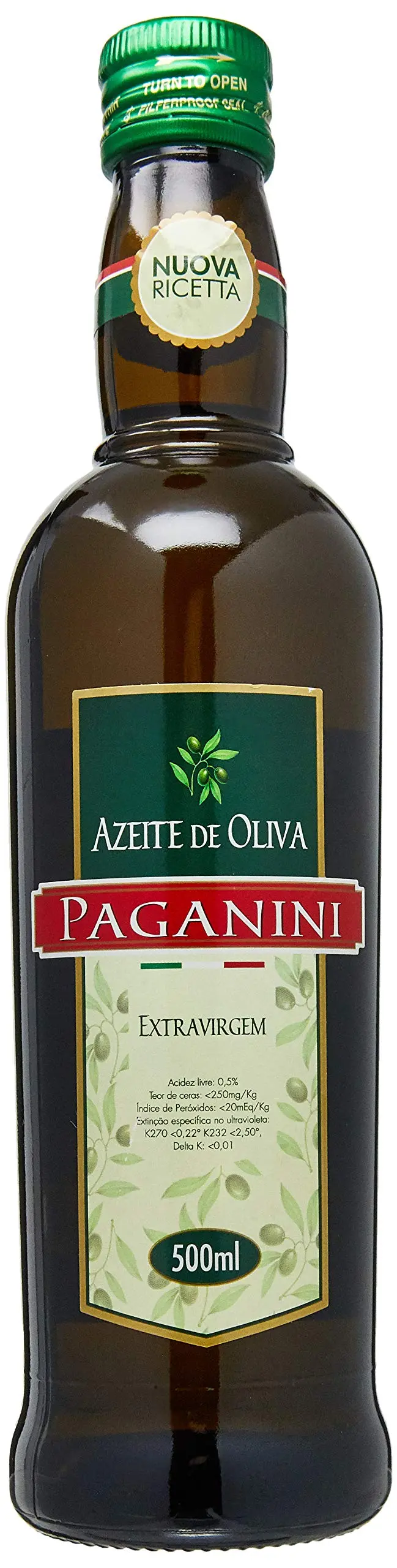 Azeite Italiano Extra Virgem Paganini 500ml