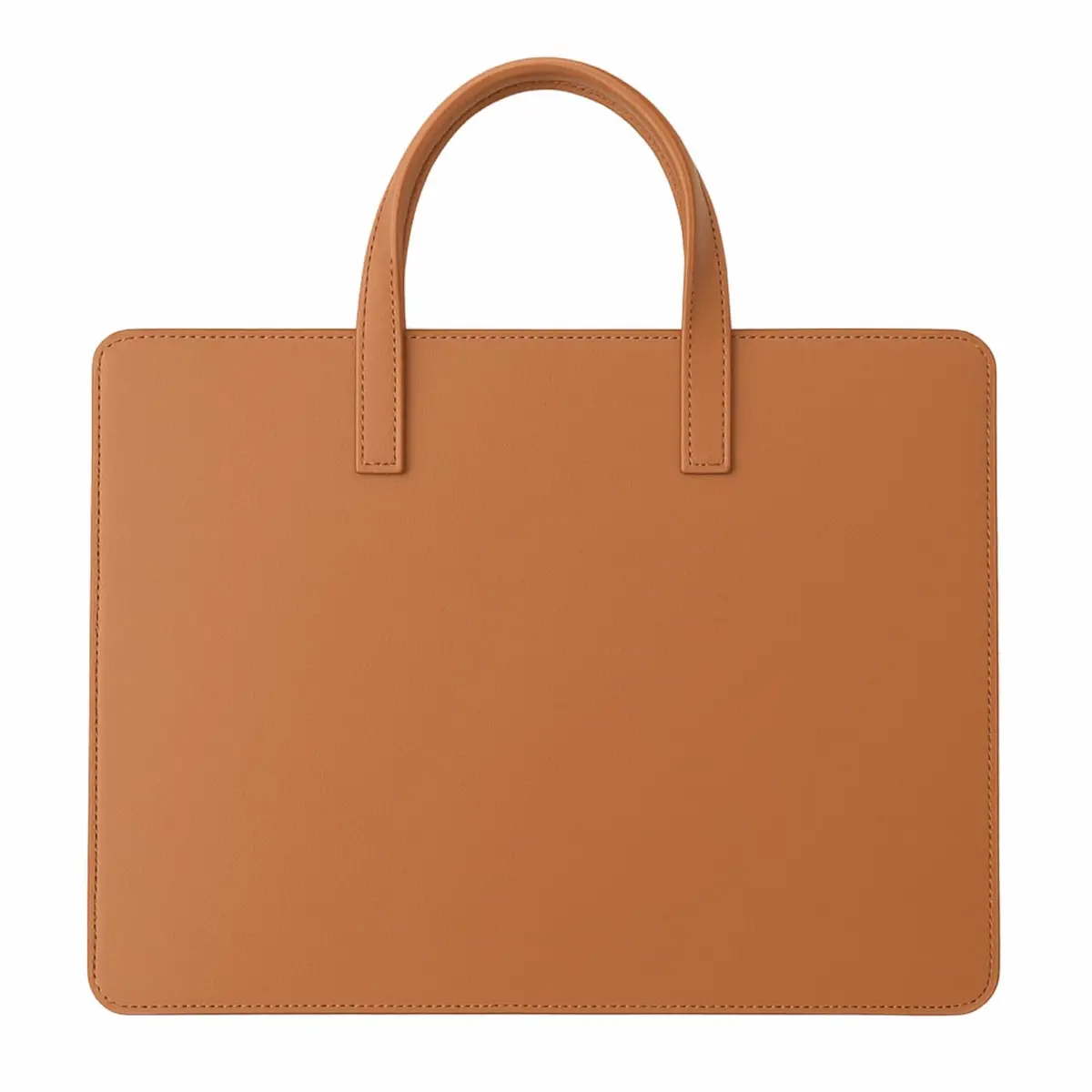 Sacola com Alça Para Notebook Caramelo