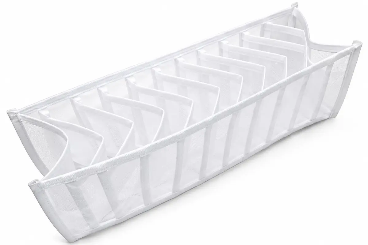 Organizador de Gavetas em Nylon Respirável com 11 Divisórias - 1