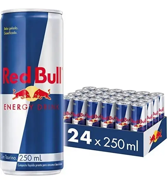 Energético Redbull 250ml Caixa C/ 24un