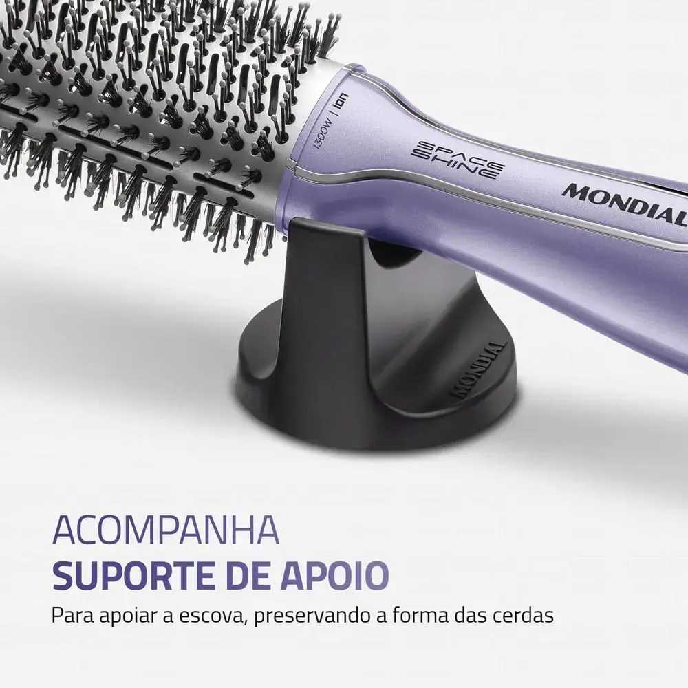 Escova Secadora Space Shine Mondial Lilás 1300w - ES-21 thumbnail 4