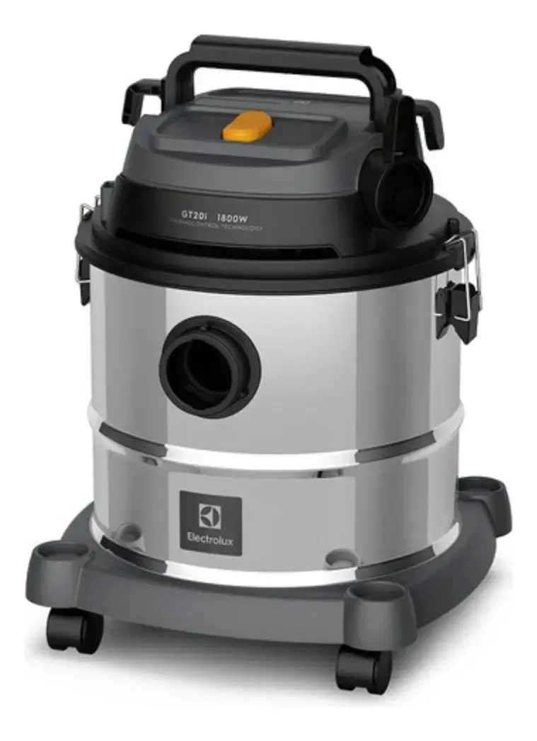 Aspirador Pó e Água Electrolux função Sopro Compacto Líquidos Químicos Inox 1800W 20L total 15L útil protetor térmico GT20i thumbnail 5