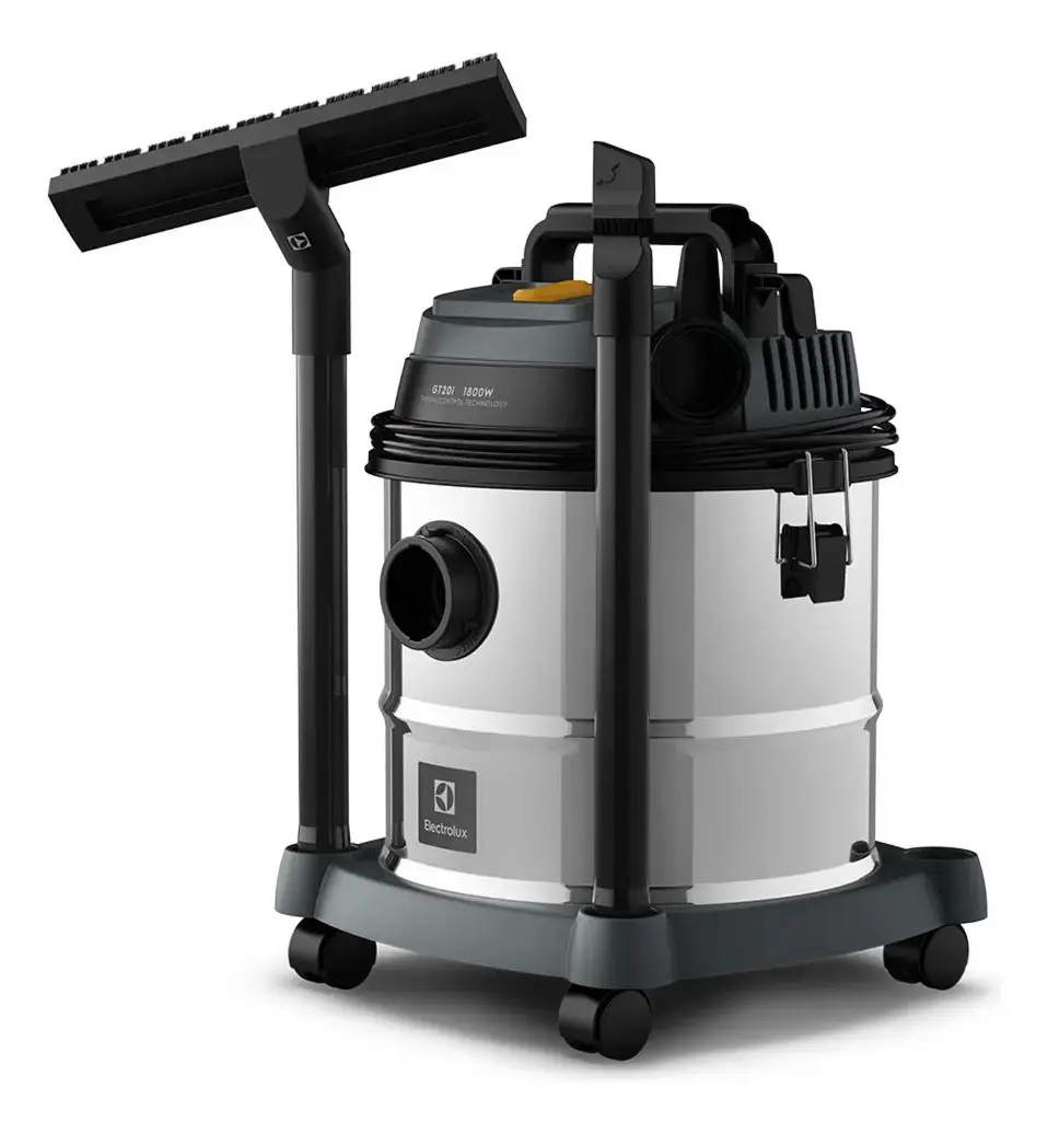 Aspirador Pó e Água Electrolux função Sopro Compacto Líquidos Químicos Inox 1800W 20L total 15L útil protetor térmico GT20i thumbnail 6