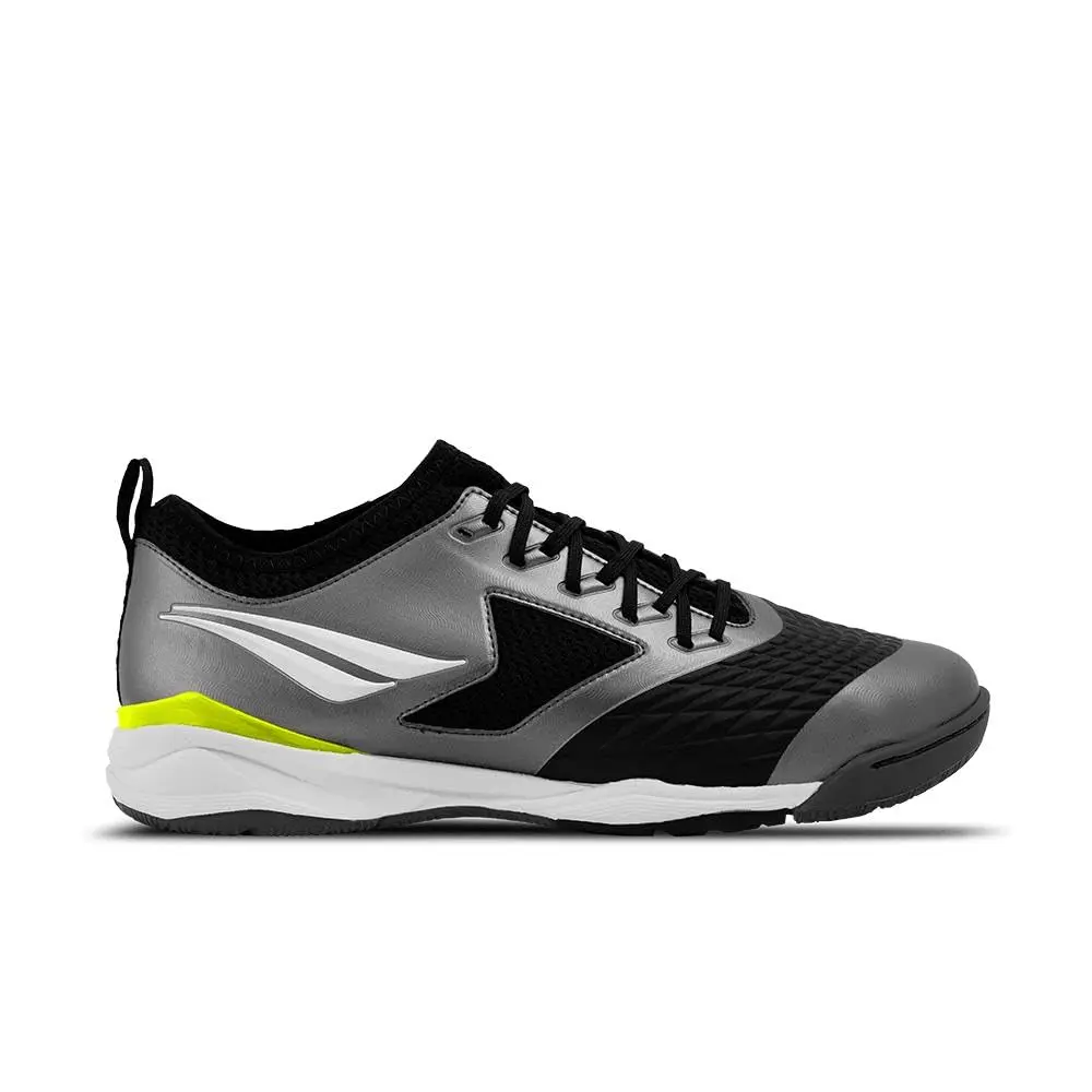 Chuteira Penalty Max 1000 Ecoknit Futsal Branca e Roxa - 1