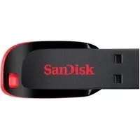 Pen Drive 16GB SanDisk Cruzer Blade, USB 2.0, Preto - SDCZ50-016G-B35 - 1
