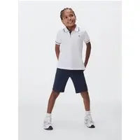 Infantil - Camisa Polo Básica Menino De Algodão Com Bordado