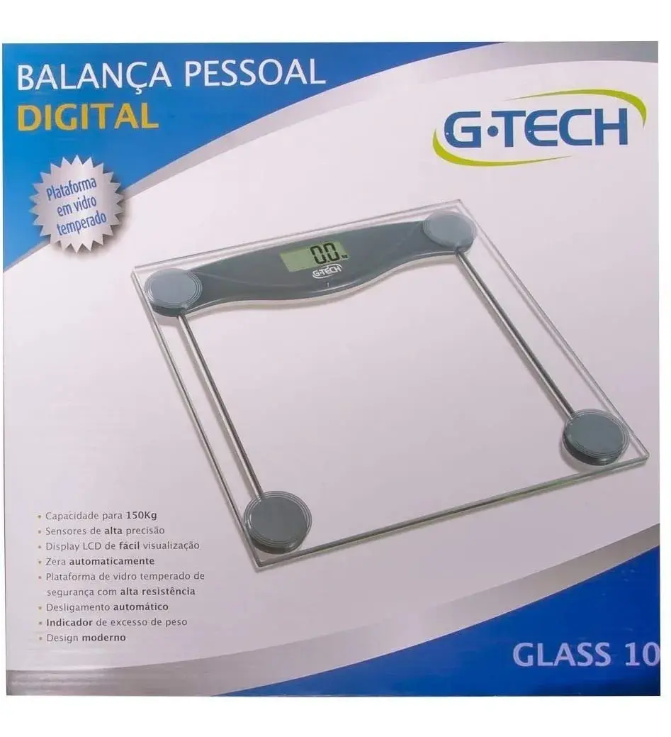 Balança digital G-TECH Glass 10 thumbnail 3