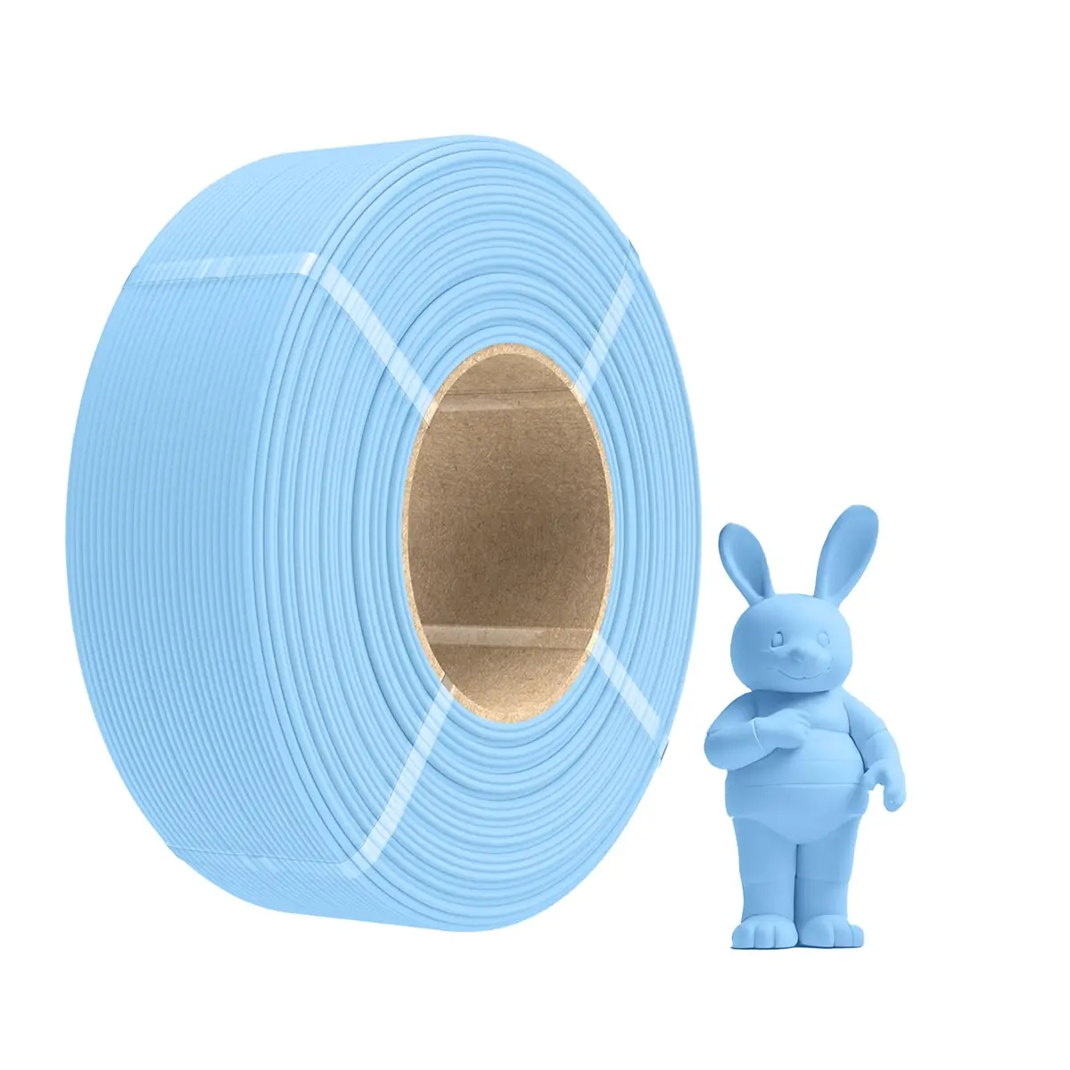 Creatorally Filamento PLA Fosco Alta Velocidade 1,75mm 1kg Azul Céu Refil | Até 600mm/s, Matte premium, Precisão ±0,02mm, Fluxo uniforme, Impressão estável