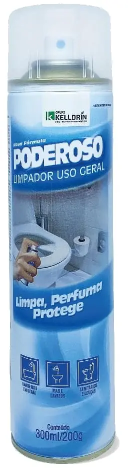 Poderoso Limpador uso Geral 300ml Desinfetante