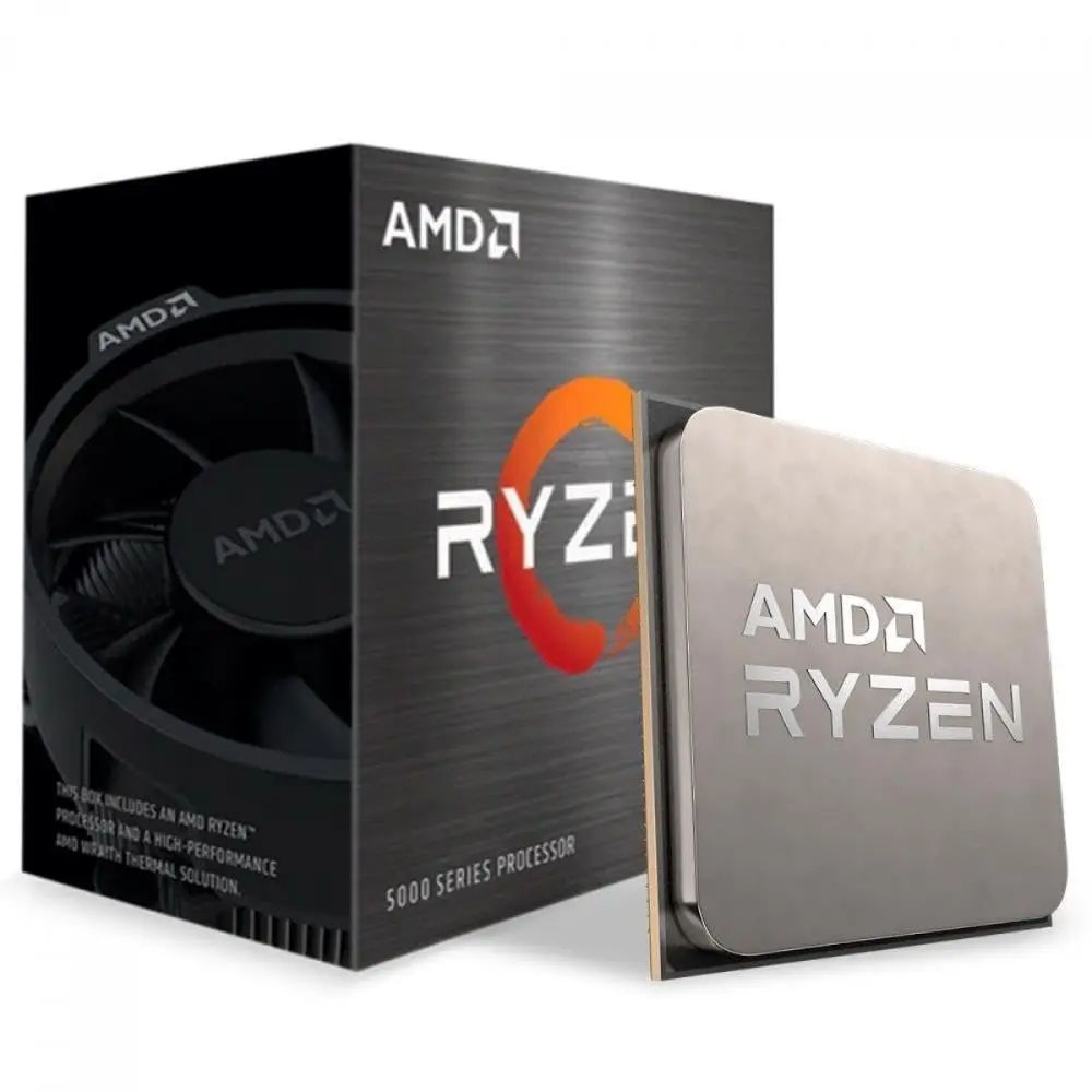 AMD Ryzen 7 5700 8 núcleos/16 Thread 65W TDP soquete AM4 L2+L3 Cache 20MB até 4,6GHz Boost Clock Wraith Stealth Cooler