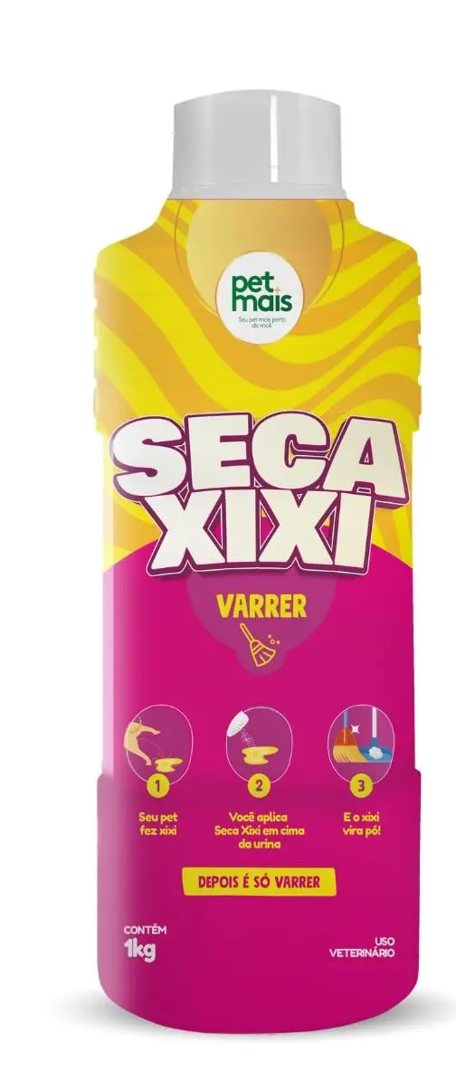 Seca xixi Higienizador De Urina Pet Cães e Gatos Absorve e Transforma em Pó Petmais