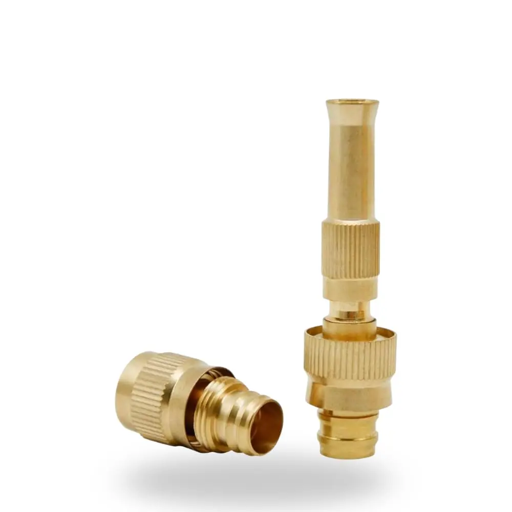 Bocal para Mangueira de Jardim com Bico de Esguicho de Alta Pressão Regulagem de Jato Ajustável, Ideal para Irrigação, Limpeza de Quintal, Jardim, Calçadas e Lavagem de Carros (1)