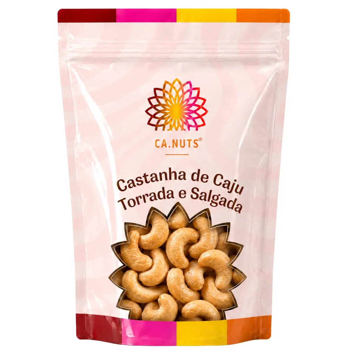 1 Kg Castanha de Caju Torrada e Salgada Premium Inteira - Marca Ca.Nuts | Snack Saudável | Snacks Premium (1 Kg)