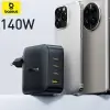 [Taxa inclusa] Carregador Baseus 140W gan pd para macbook, tablet, Smartphone, iPhone  - 1