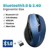 [App/R$34 Moedas] UGREEN Mouse sem fio Bluetooth 5.0 ergonomic 4000dpi 6 botões mudo - 1