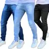 Kit 3 Calça Jeans Skinny Masculina Com Lycra Estica Muito Nf super promoção - 1