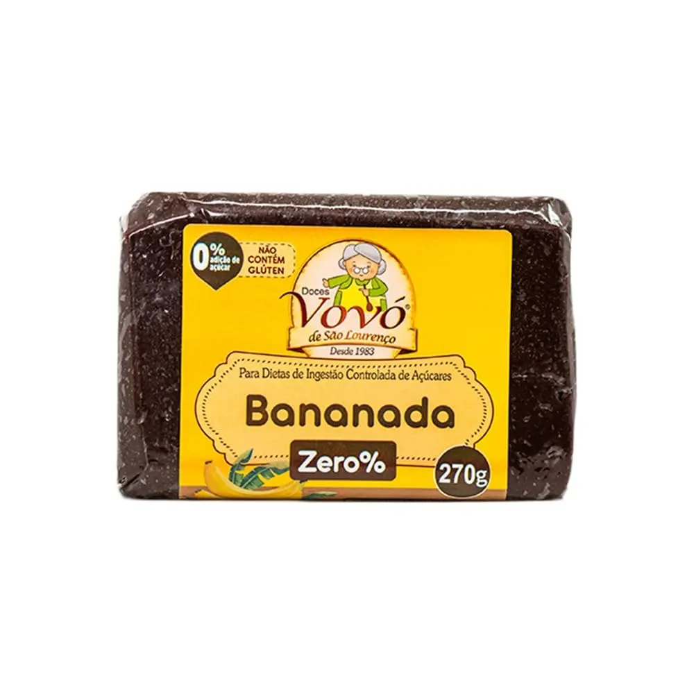Doces da Vovó Bananada Zero 270g