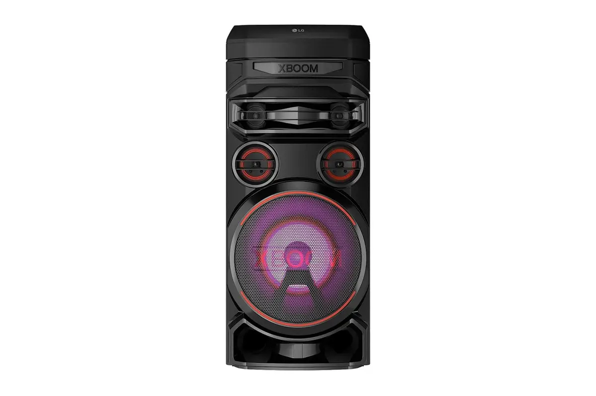 Caixa de Som LG Xboom RNC7 com Bluetooth Função DJ 300W 127V Preto RNC7.ABRALLK