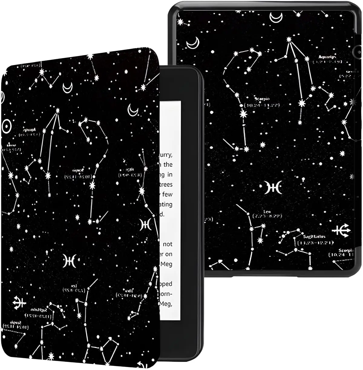 DECART Capa para Kindle 11ª Geração 2022/2024 (C2V2L3/RS23CV) Constelações | Rígida, Auto Hibernação, Fechamento Magnético, Para Kindle de 6 Polegadas