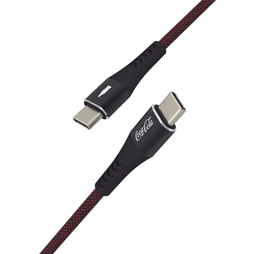 Coca-Cola Cabo Elite para USB-C - USB-C - Preto