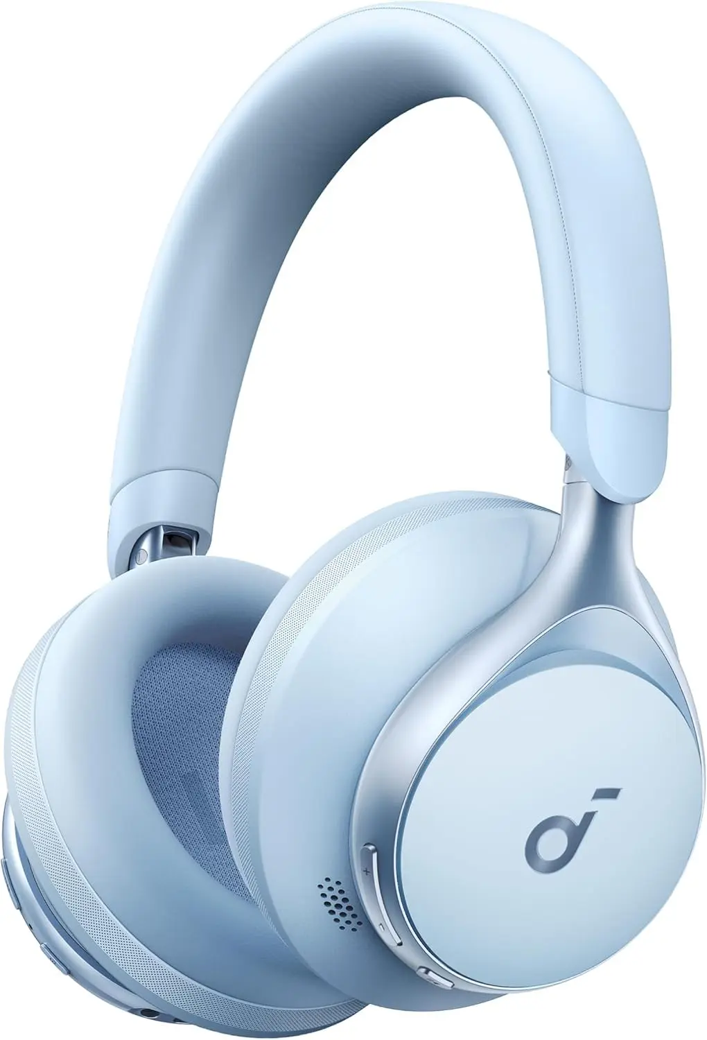 soundcore Space One da Anker Headphone Bluetooth ANC, 55H Fone Gamer Azul | Áudio Hi-Res LDAC, ANC Adaptativo Fone de Ouvido Bluetooth Over-Ear, Chamadas Claras, Controle via App, Ajuste Confortável - 1