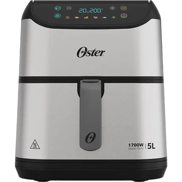 Fritadeira Digital Air Fryer Oster 5l Ofrt930 - 1