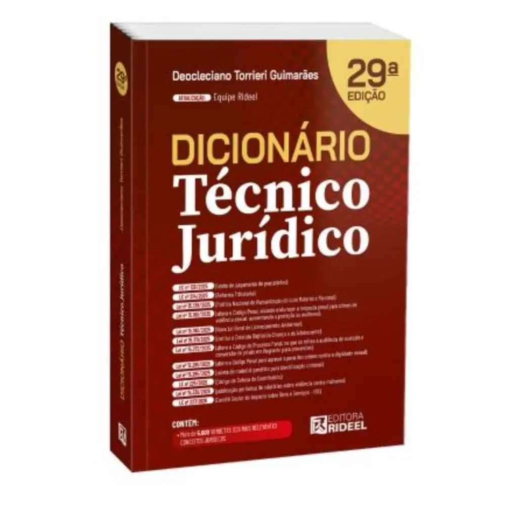 Dicionário Técnico Jurídico