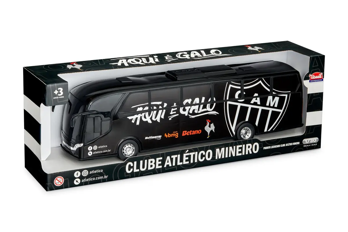 Usual Brinquedos -Onibus Atletico Mineiro