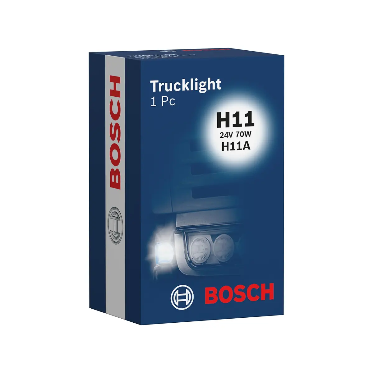 Bosch - Lâmpada de Farol H11 Bosch Truck Light - 24V 70W Halógena