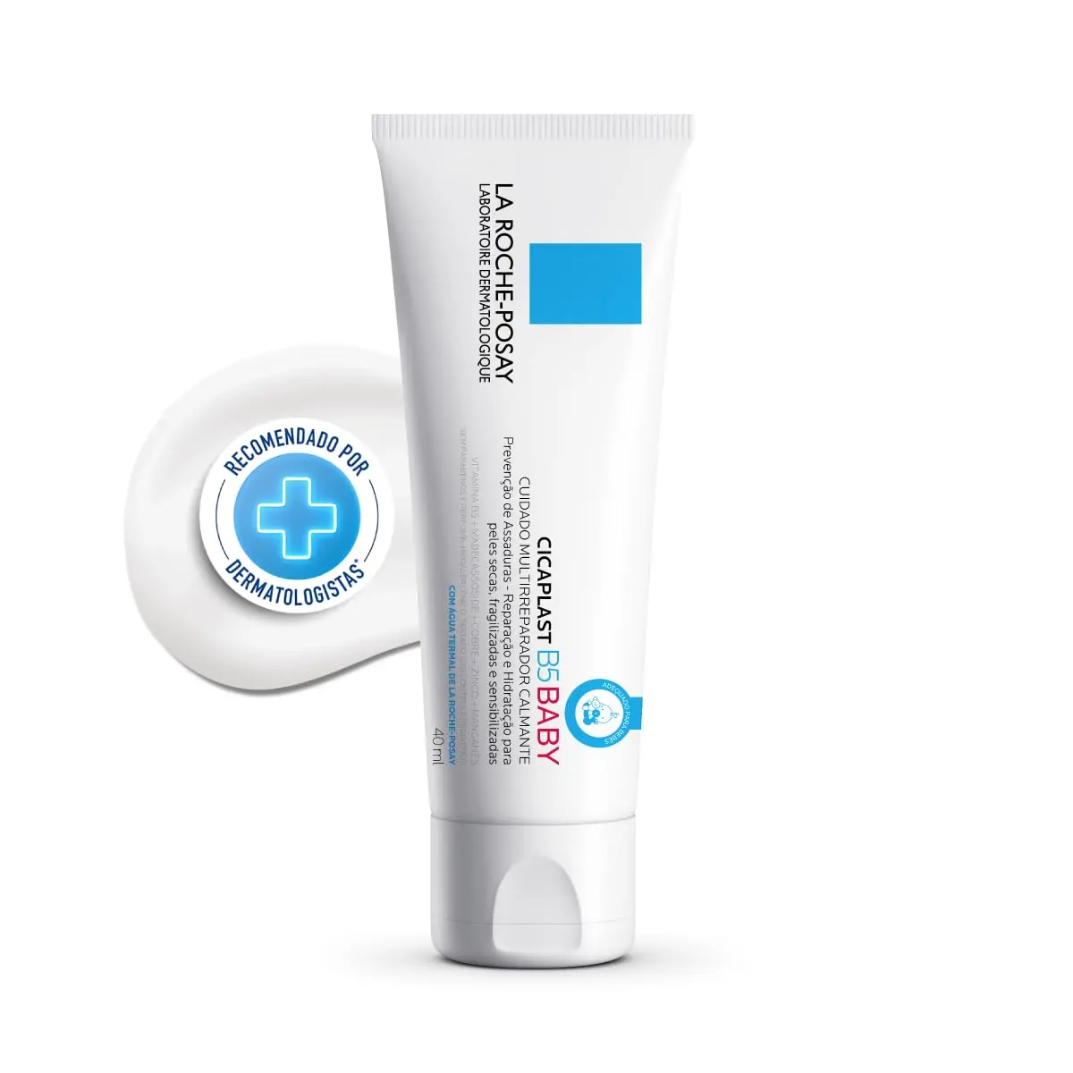 La Roche-Posay Cicaplast B5 Baby, Creme Multirreparador Calmante, 40ml