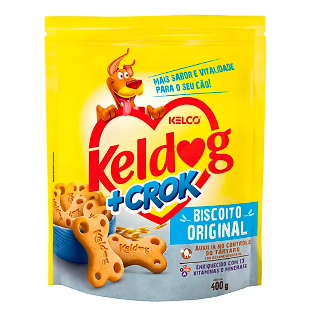 Biscoito Keldog Original 400G
