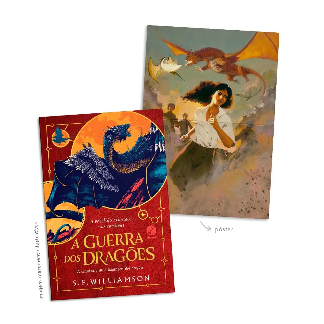 A guerra dos dragões (Vol. 2 Linguagem dos Dragões) + Brinde
