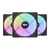 Kit 3 Ventoinhas CL12 RGB 120mm Preto - 1