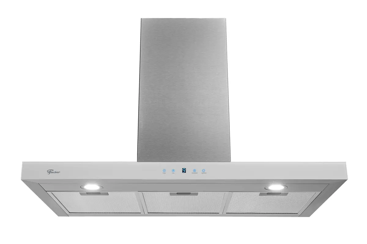Fischer Coifa de Parede Infinity Digital Touch 90cm Branca 220V - 19902-22552