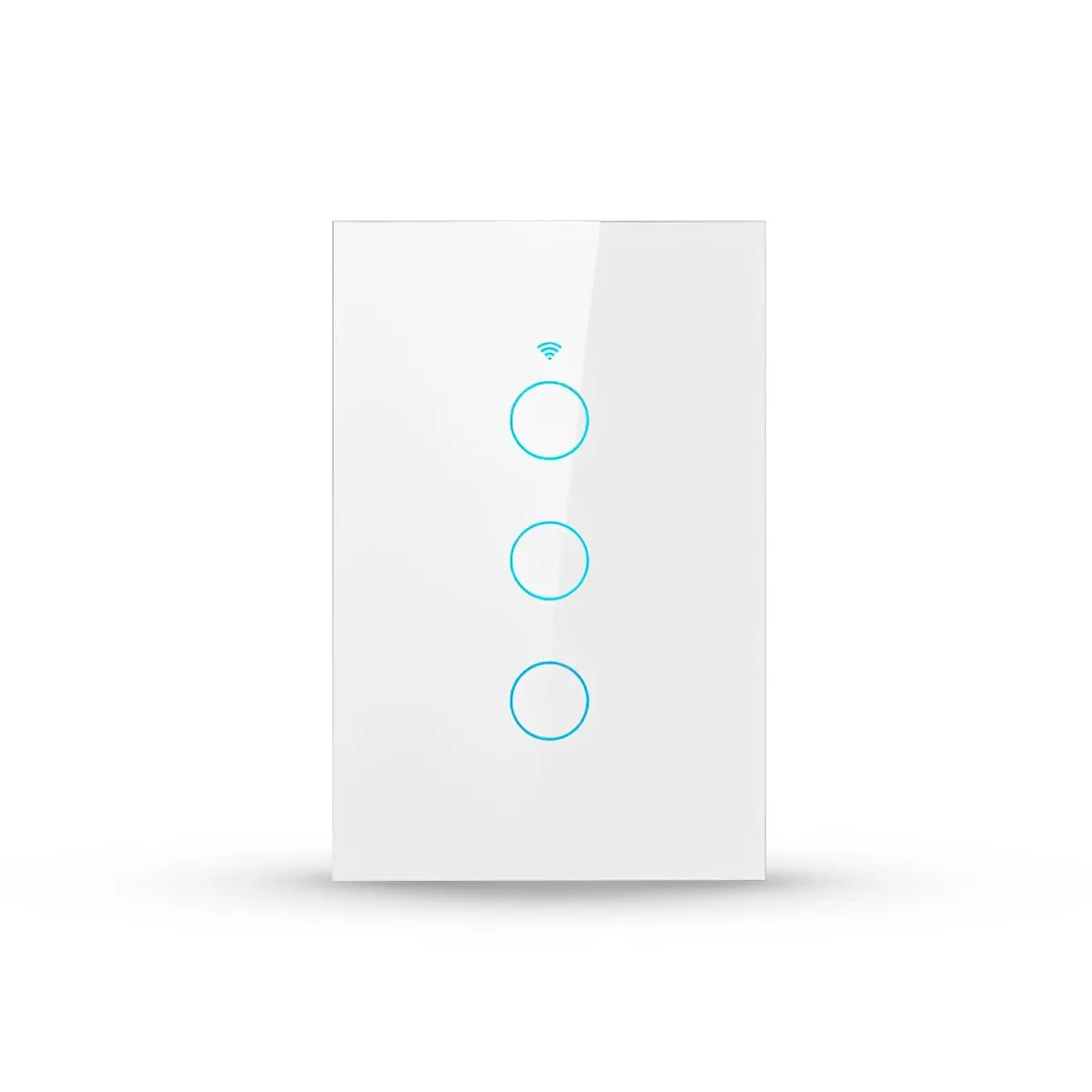 Avant Neo Interruptor Inteligente Wi-Fi Branco 3 Botões 2.4 GHz Smart Touch Bivolt Compatível com Alexa, Google Home, Tuya Neutro Paralelo Virtual.
