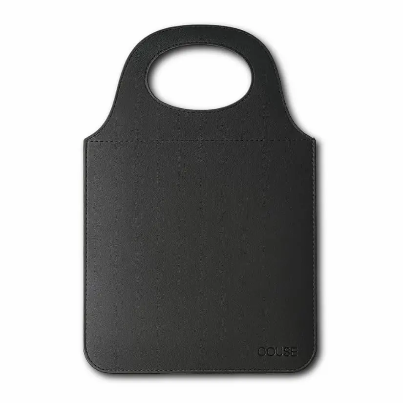 Lixeira Para Carro Couro Ecológico Porta Lixo Universal Premium Couse