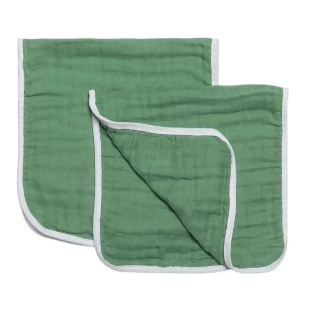 Paninho de Ombro Papi Baby Soft Premium Cores 50 cm x 22 cm 2 Unidades, Verde Salvia