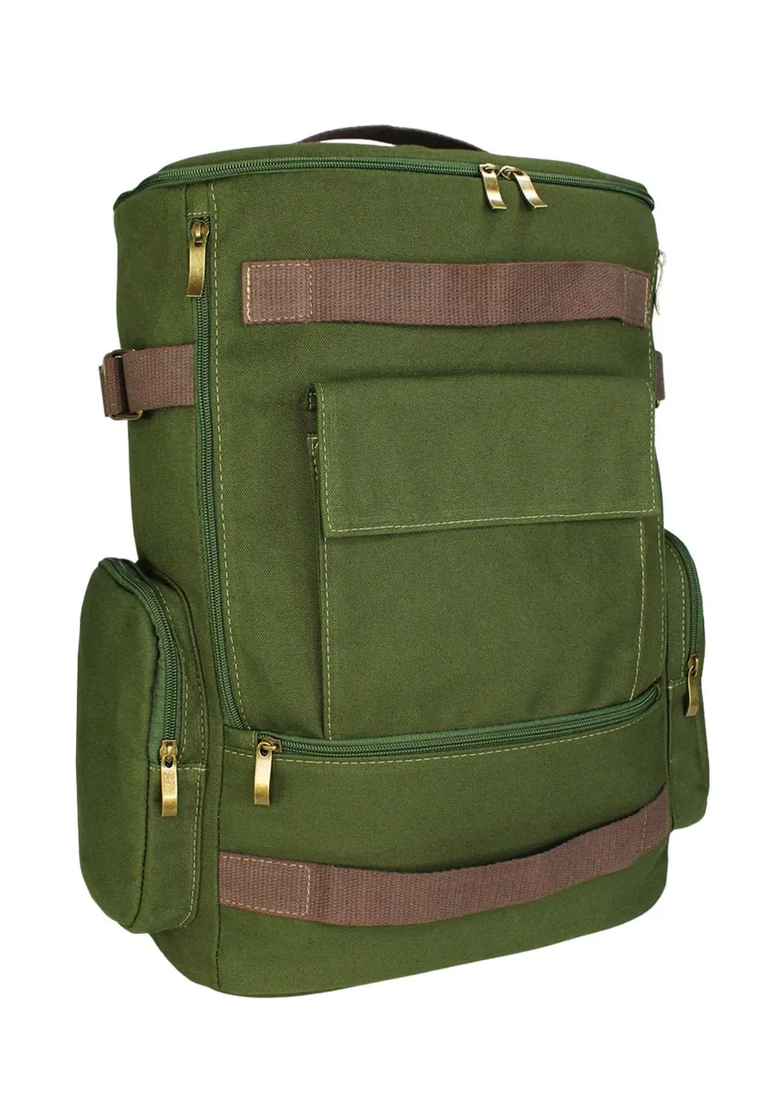 Lenna's Mochila De Lona Grande Masculina Feminina Comporta Notebook Casual e Viagens LE13