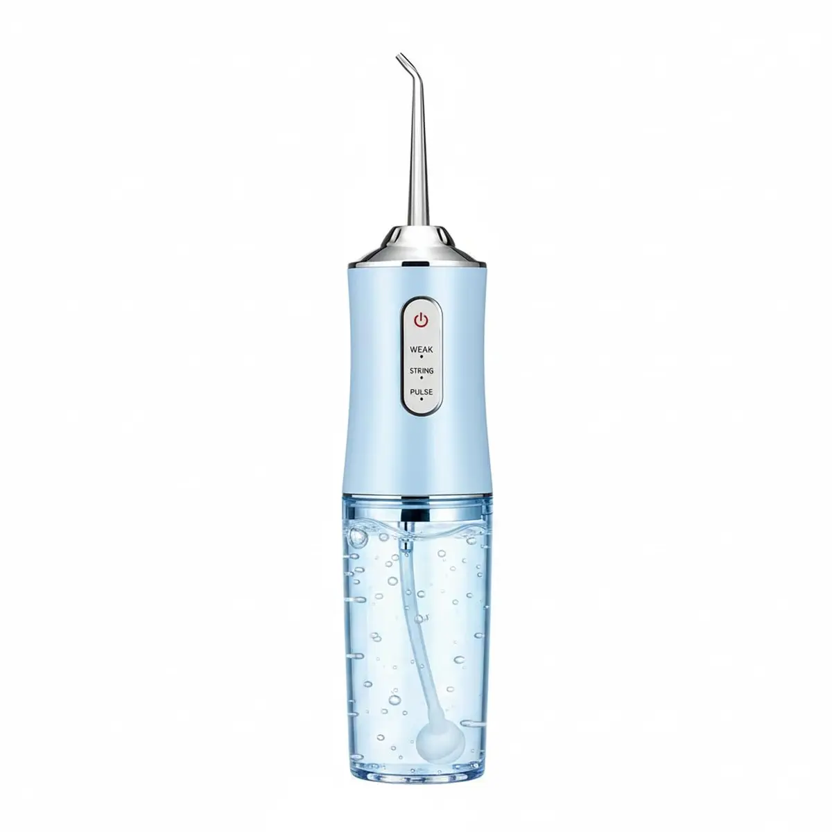 Irrigador Oral a Jato de Água, Limpeza Dental Profunda, Higiene Bucal, Recarregável, 4 Bicos Inclusos, Cores Sortidas