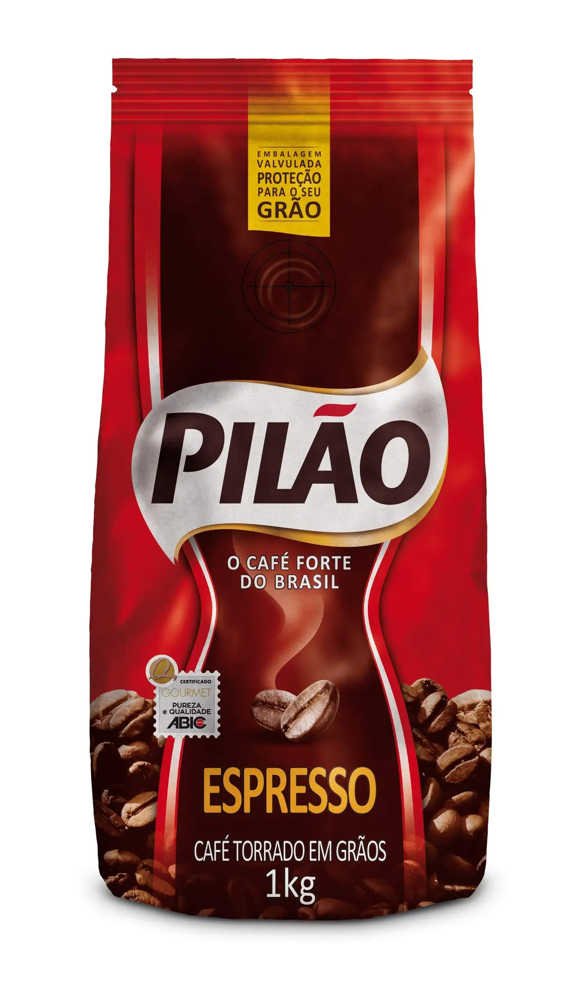 Café Pilão Grãos Espresso Pouch 1kg - 1