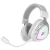Headset Gamer SuperFrame 7.1 Wireless RGB Branco - 1