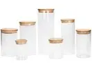 (cliente Ouro)Potes de Vidro Hermético Brinox Ekko 7 Peças - 1