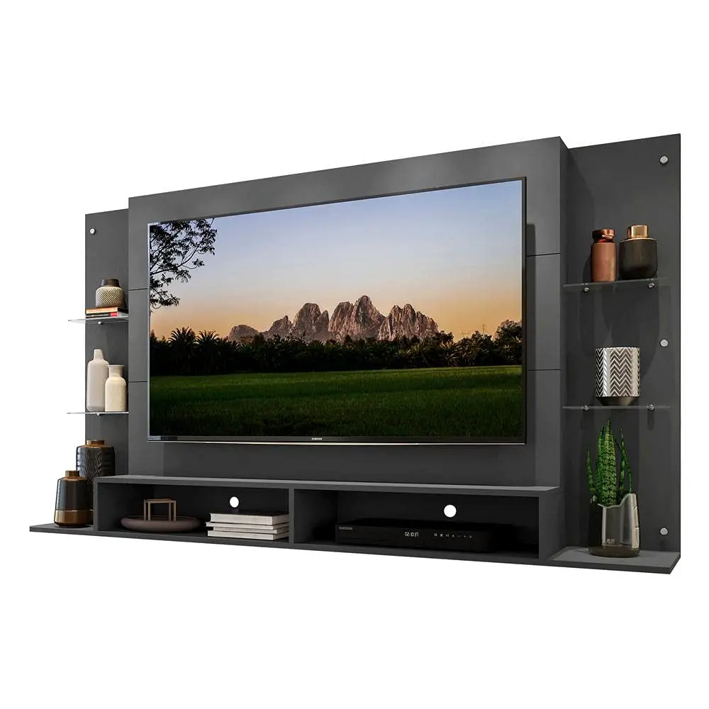 Painel para Tv até 60" Multimóveis Nairóbi Fg2739 Grafite - 1