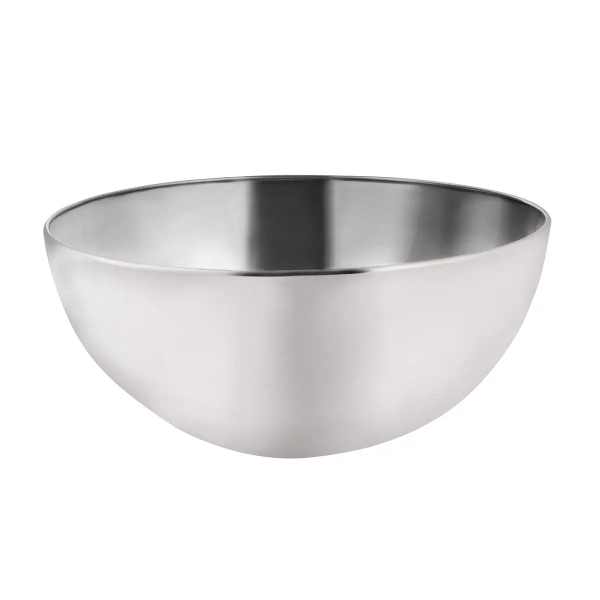 Mimo Style Bowl em Inox 24cm Com Capacidade para 4 Litros, Ideal para Salada, Macarrão, Sopa, Cereais Entre Outros, Sirva com Essa Tigela Resistente e de Qualidade - 1