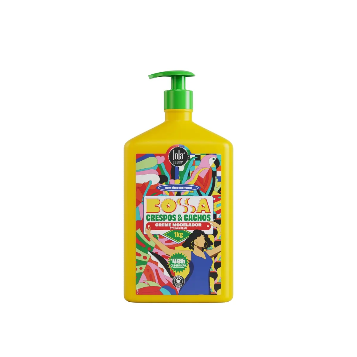 Bossa Creme Modelador Capilar 1KG - Lola Cosmetics - 1