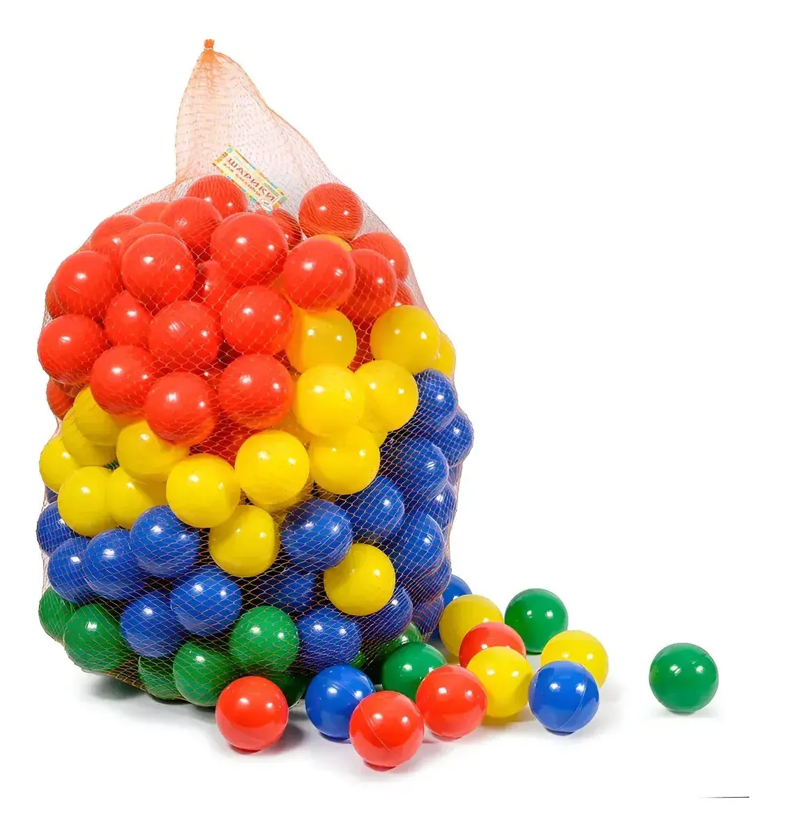 Bolinhas Coloridas Para Piscina Play & Cia Plástico 7.6cm Kit 50 Unidades - 1