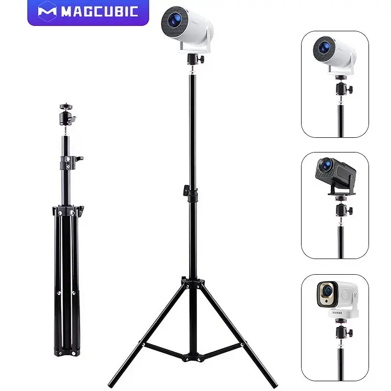 Suporte portátil universal extensível magcubic para hy300 pro hy320 mini projetor tripé de viagem suporte de montagem