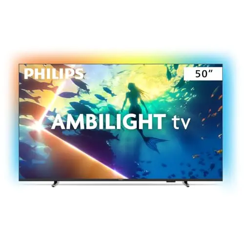PHILIPS, Smart TV Ambilight 50" 4K, 50PUG8100/78, Comando de Voz, HDR10+/Dolby Atmos, VRR/ALLM, Bluetooth thumbnail 2