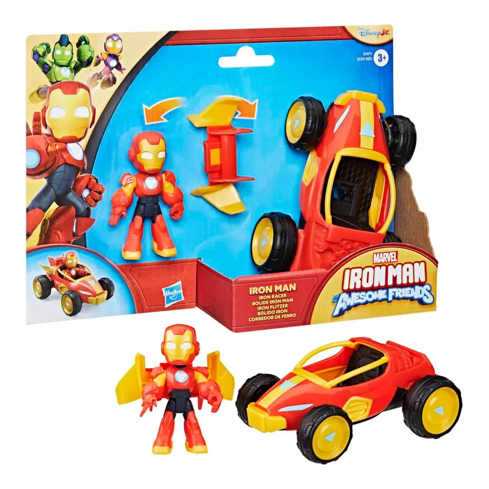Marvel Iron Man and his Awesome Friends Iron Racer Action Figure & Toy - 1